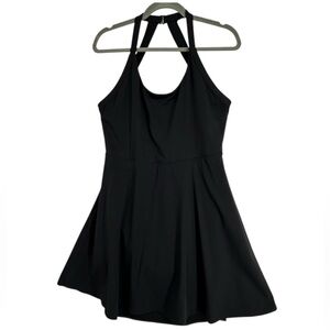 Halara Backless Twisted Flare Mini Dress XL